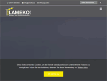 Tablet Screenshot of lameko.de